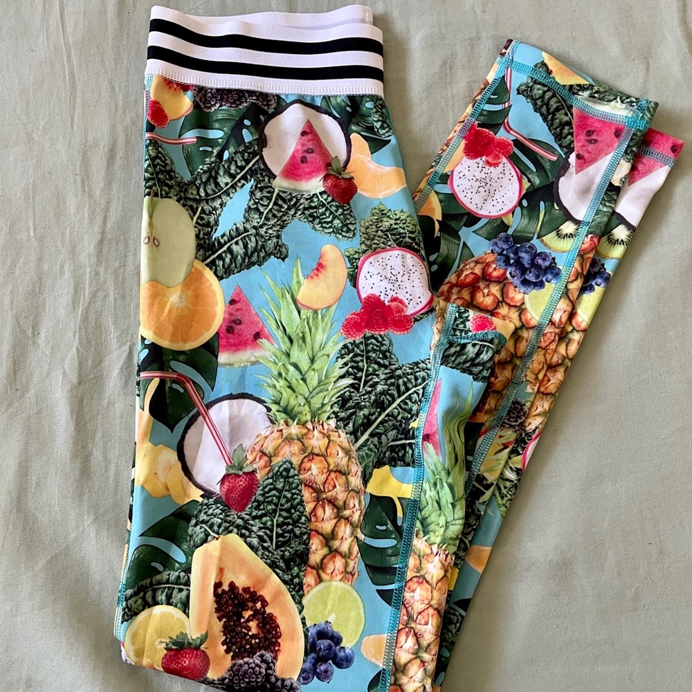 Adidas fun print leggings